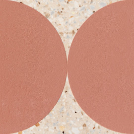 FUNKY PINK 3 Keramický dekor 19,8x19,8cm