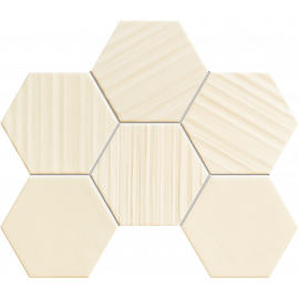 HORIZON HEX IVORY mozaikový obklad 28,9x22,1