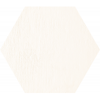 MILD GARDEN WHITE HEX dekorační obklad 22,1x19,2