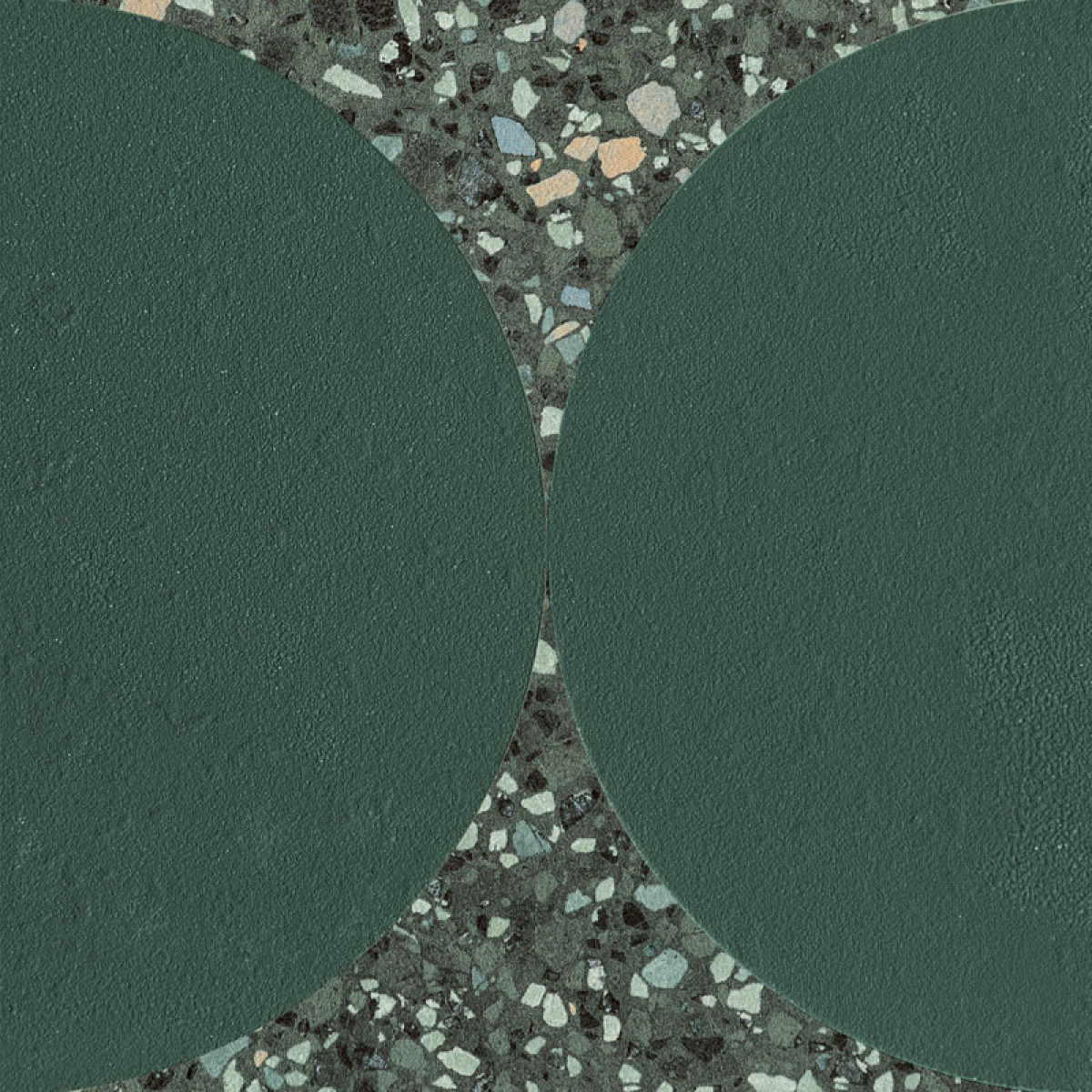 FUNKY GREEN 3 Keramický dekor 19,8x19,8cm