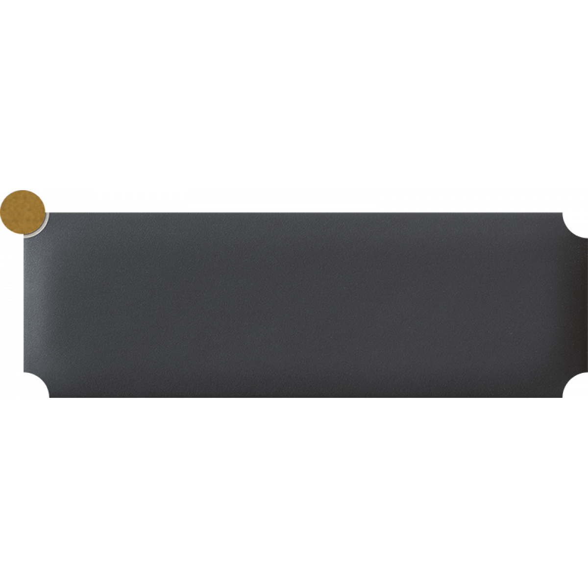 SOPHISTICATED BRICK BLACK dekorační obklad 23,7x7,8cm SOPHISTICATED BRICK BLACK dekorační obklad 23,7x7,8cm