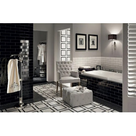 TIMELESS BLACK STR obklad 89,8x32,8cm