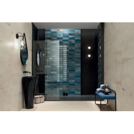 CURIO BLUE MIX B STR obklad 23,7x7,8cm