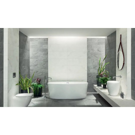 ORGANIC MATT GREY 1 STR dekorační obklad 89,8x32,8