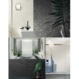 ORGANIC MATT GREY 1 STR dekorační obklad 89,8x32,8